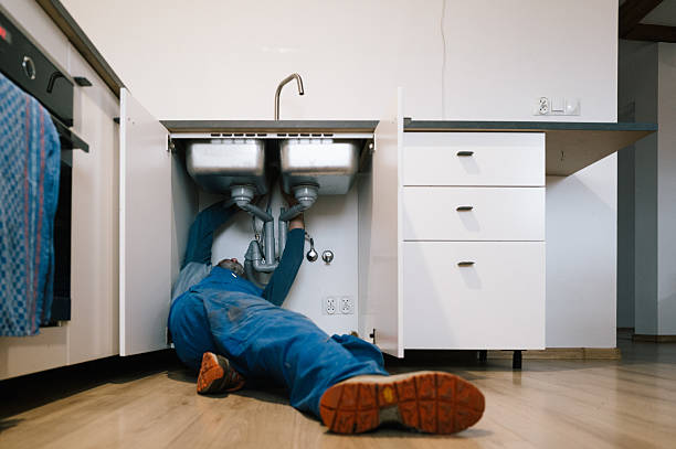 Professional Drain Cleaning technician working in Carmel Valley, CA